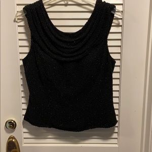 Elegant evening woman top